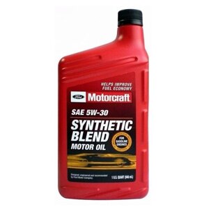 Синтетическое моторное масло Ford Premium Synthetic Blend 5W-30, 0.946 л