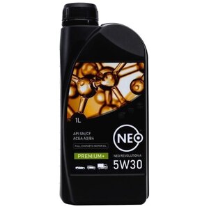 Синтетическое моторное масло NEO Neo Revolution A 5W-30 -SN/CF)A3/B4), 1 л