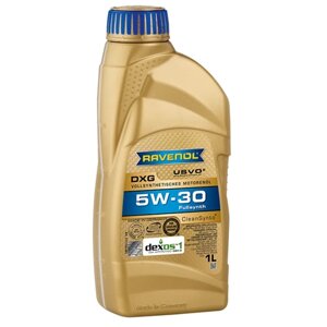 Синтетическое моторное масло RAVENOL DXG SAE 5W-30, 1 л