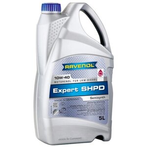 Синтетическое моторное масло RAVENOL Expert SHPD 10W-40, 5 л