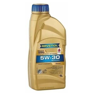 Синтетическое моторное масло RAVENOL Expert SHPD SAE 5W-30, 1 л, 1 шт.