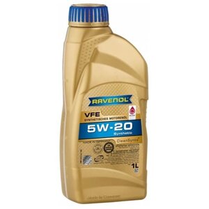 Синтетическое моторное масло RAVENOL VFE SAE 5W-20, 1 л