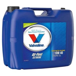 Синтетическое моторное масло VALVOLINE All-Fleet Extreme 10W-40, 20 л, 1 шт.