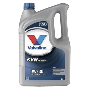 Синтетическое моторное масло VALVOLINE SynPower ENV C2 0W-30, 5 л