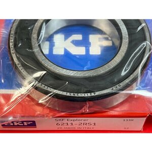 SKF Подшипник 6211-2RS1 SKF аналог 180211 размеры 55x100x21