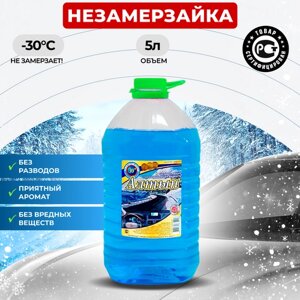 Стеклоомывающая жидкость для автомобиля, незамерзайка -30 1шт