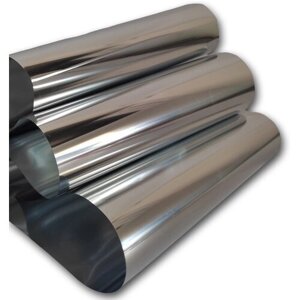 SunGrass / Зеркальная автомобильная пленка хром серебро 152х100 см