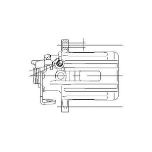 Суппорт тормозной задний правый TRIALLI CF 182558 для MG ZS, Audi A4