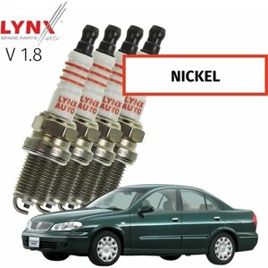 Свечи зажигания Nissan Bluebird Sylphy (1) / Ниссан Блюбёрд Сильфи 2000 2001 2002 2003 2004 2005 V1.8 QG18DE / никель, 4шт LYNXauto