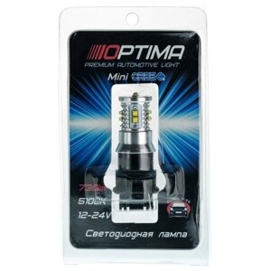 Светодиодная лампа Optima Premium 3156 MINI CREE XB-D CAN 5100K 12V (белая) (1 лампа)