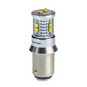 Светодиодная лампа optima premium P21/5W MINI CREE-XBD CAN 50W 5100K 12-24V (белая) 1 шт