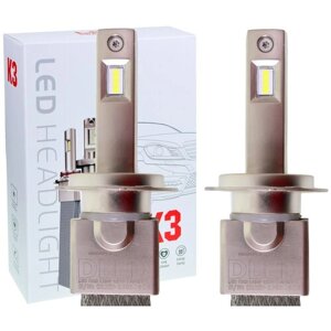 Светодиодные автомобильные лампы H7 Series K3 12V-24V Brand DLED (2 шт.)