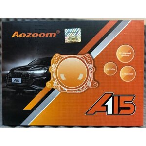 Светодиодные BI-LED линзы AOZOOM A15 4300K 2022, 3.0 дюйма, съемное крепление