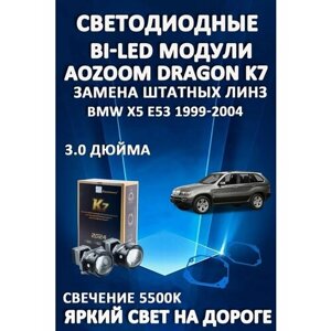 Светодиодные линзы BiLED Dragon Knight K7 для BMW X5 E53 1999-2004