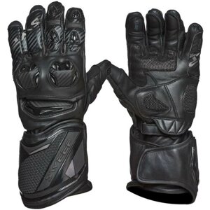 Sweep перчатки кожаные Chicane Черные 3XS