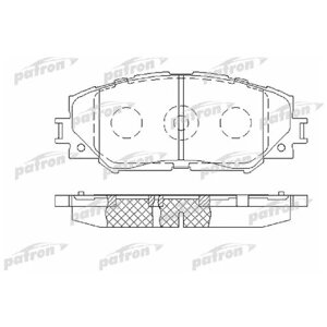 Textar 2433601 колодки тормозные дисковые передн toyota: corolla 150 07-AURIS 07-corolla седан 02-RAV 4 III 05-