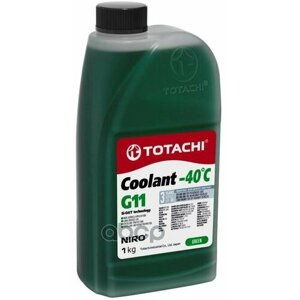 Totachi 4589904526800 антифриз totachi NIRO зеленый -40с G11 1л