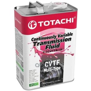 Totachi Atf Cvt Multi-Type (4L) Жидкость Гидравл! Синт Toyota, Nissan Cvt Ns-2, Mitsubishi Cvtf-J1 TOTACHI арт. 20504