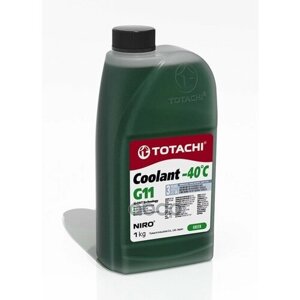 Totachi Niro Coolant Green -40C G11 Антифриз Готовый 1L TOTACHI арт. 43201