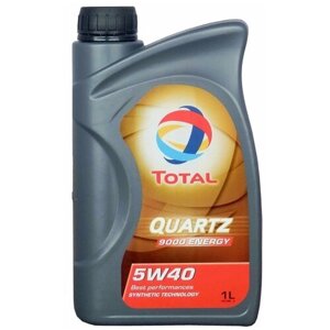 TOTAL масло моторное quartz 9000 5W-40 (1л)
