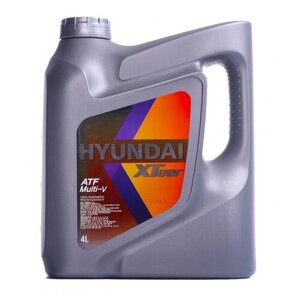 Трансмиссионное масло Hyundai XTeer ATF Multi-V, синтетическое, 4 л