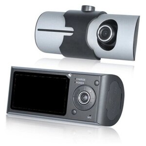 Видеорегистратор 2 камеры с GPS, HD 1280480P, TFT 2.7, обзор 132°