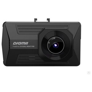 Видеорегистратор DIGMA freedrive 208 DUAL NIGHT FHD, черный