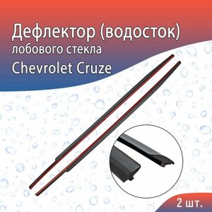 Водосток (дефлектор) лобового стекла Chevrolet Cruze (2008-2015) / Шевроле Круз
