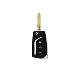 Выкидной ключ для автомобиля Toyota 3 кнопки style (без чипа)