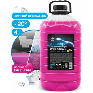 Жидкость стеклоомывающая "Ice Clean", 4 л, 20 С 110486
