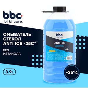 Жидкость стеклоомывающая зимняя -25 bi bi care, 3,9 л / 4035