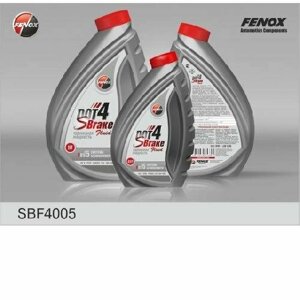 Жидкость тормозная DOT 4 (0.5L) SBF4005 fenox 1шт
