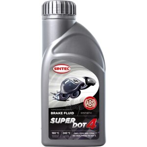 Жидкость Тормозная Sintec Super Dot-4 Tk 250Ос 455Г 990244 SINTEC арт. 990244