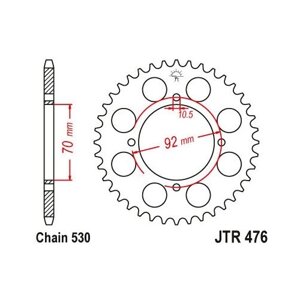 Звезда JT ведомая JTR476.45 45 зубьев