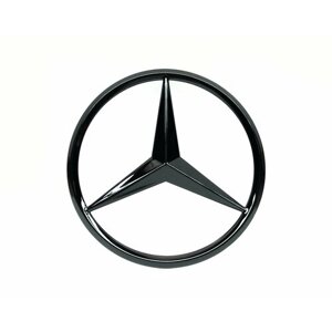 Звезда на багажник Mercedes GLK X204 черный глянец