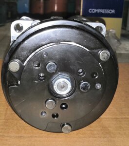 Компрессор тип Sanden 5Н14, A2, 12V, выходы горизинтальные