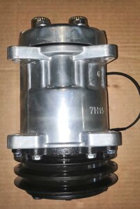 Компрессор 7H15, 12V, Dшк.=132мм, 2A, выходы клин/горизонт.