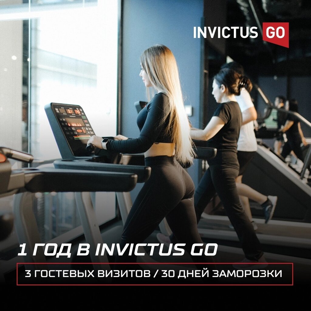 Абонемент Invictus Go 12 месяцев безлимитный от компании MetSnab - фото 1