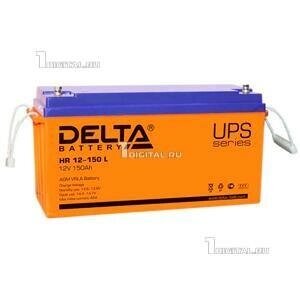 Аккумулятор DELTA HR 12-150L (12В, 150Ач / 12V, 150Ah) (UPS серия) от компании MetSnab - фото 1