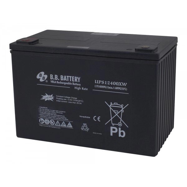 Аккумуляторная батарея B. B.Battery UPS 12400XW от компании MetSnab - фото 1