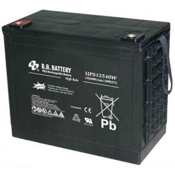 Аккумуляторная батарея B. B.Battery UPS 12540W от компании MetSnab - фото 1