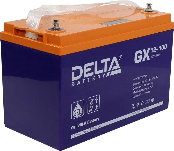 Аккумуляторная батарея DELTA GX 12-100 Xpert от компании MetSnab - фото 1