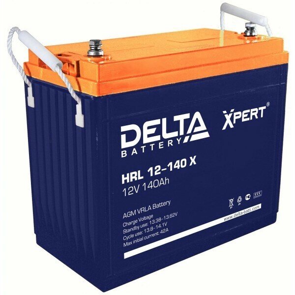 Аккумуляторная батарея Delta HRL 12-140 X от компании MetSnab - фото 1