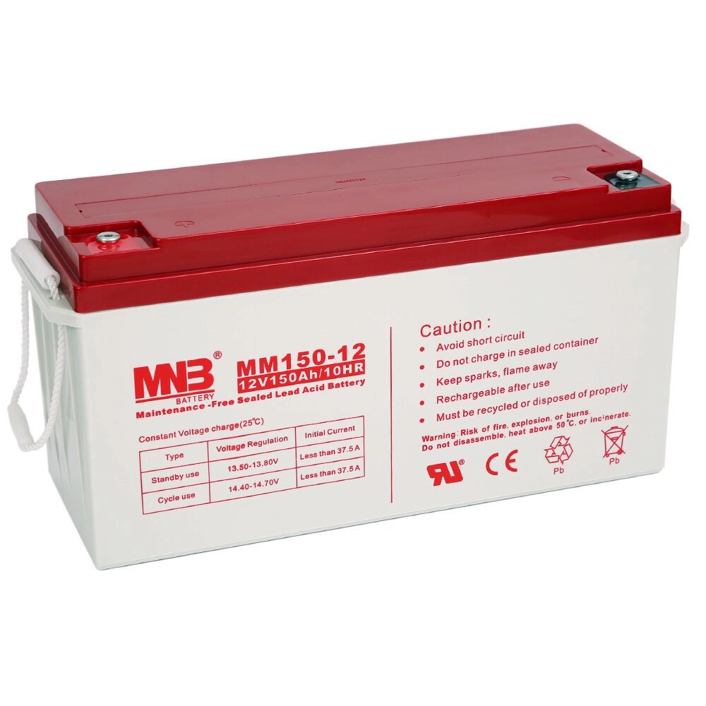 Аккумуляторная батарея MNB MM 150-12 от компании MetSnab - фото 1