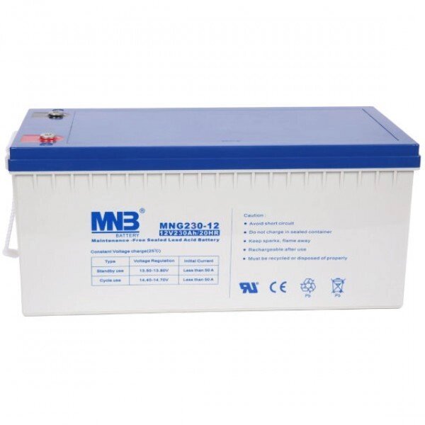 Аккумуляторная батарея MNB MNG230-12 от компании MetSnab - фото 1