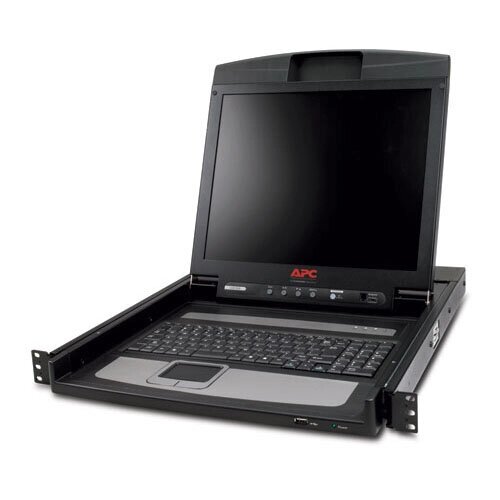 Аксессуар APC 17quot; Rack lcd Console rack-mountable 1U keyboard, mouse, optional integrated kvm Switch - Russian от компании MetSnab - фото 1