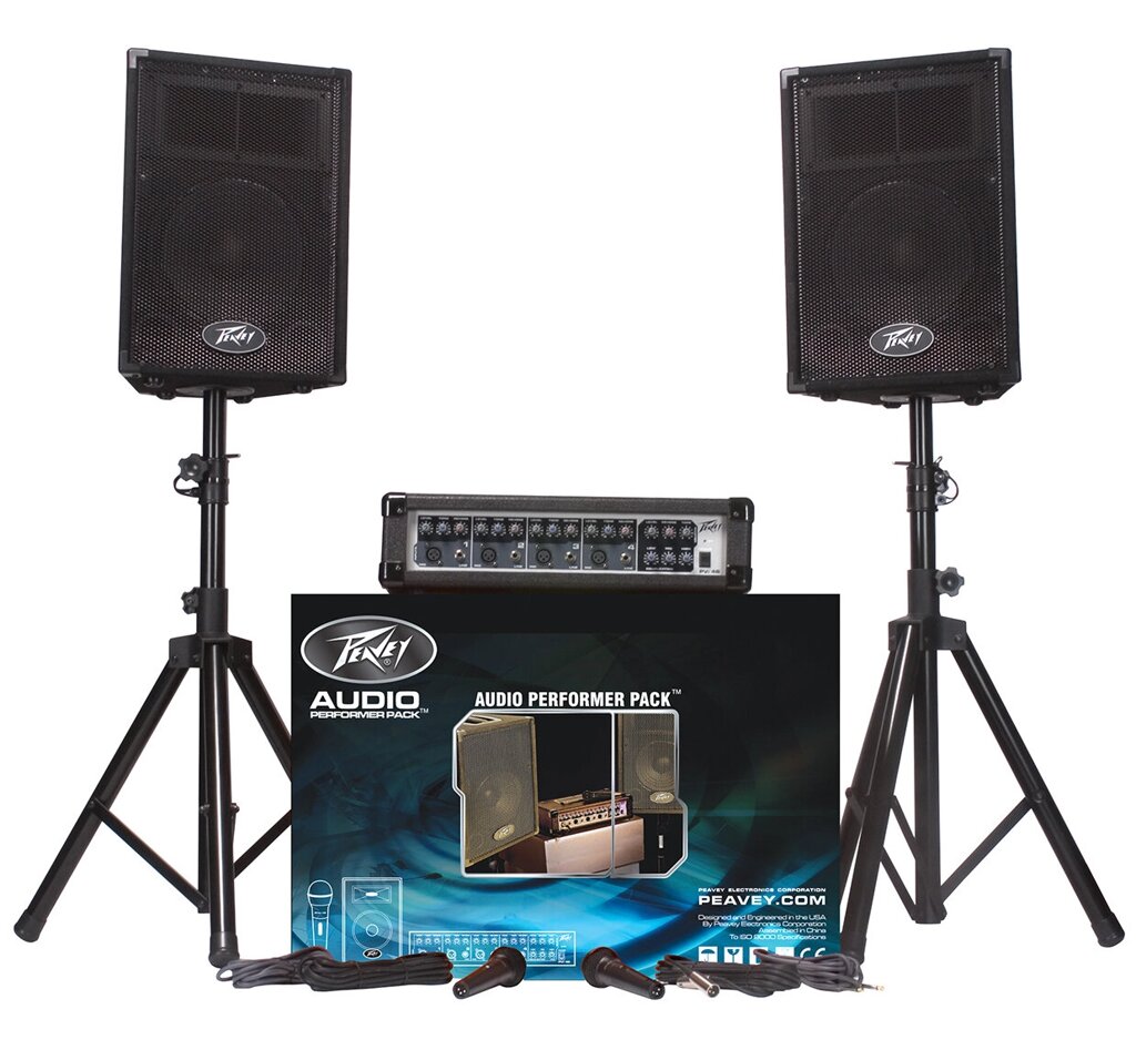 Активный акустический комплект PEAVEY AUDIO PERFORMER PACK от компании MetSnab - фото 1