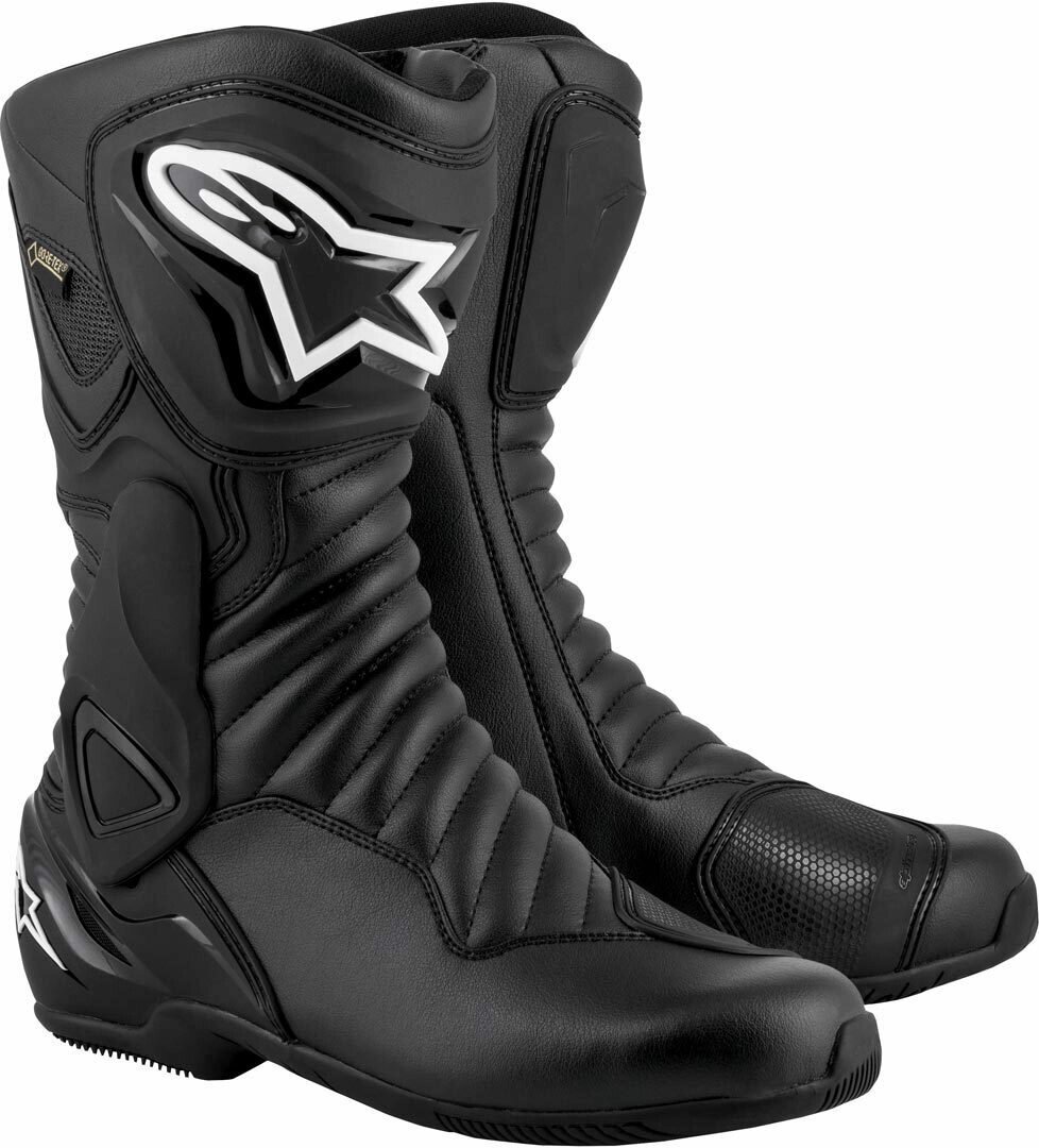 ALPINESTARS Мотоботы SMX-6 V2 GTX черный/черный, 1100 от компании MetSnab - фото 1