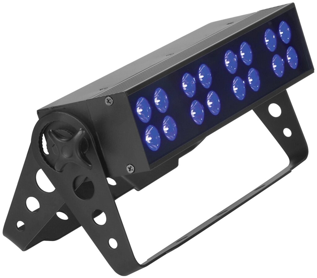 Amercian DJ UV LED BAR 20 мощная ультрафиолетовая световая панель с 20 яркими светодиодами мощностью 1W, срок службы от компании MetSnab - фото 1