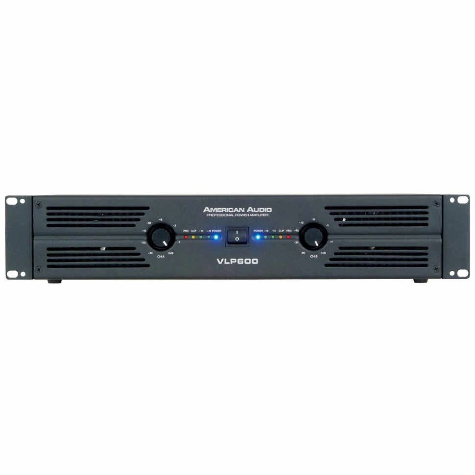 American Audio VLP600 300 Вт /4 Ом, 200 Вт / 8 Ом, моно 600 Вт /8 Ом, - Коэффициент гармоник: Мен от компании MetSnab - фото 1